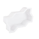 Garden Pavement Mold DIY Manually Propylene Paving Concrete Mould (Wave)