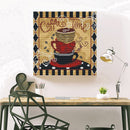 11CT Stamped DIY Coffee Full Embroider Embroidery Craft Cross Stitch Kits