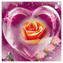 5D DIY Full Drill Diamond Painting Rose Cross Stitch Embroidery Mosaic Kit