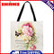 SoeHong Floral and Butterfly Shopping Bag, Large Capacity, 40