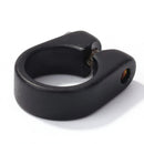 28.6mm Bicycle Seat Post Clip Aluminum MTB Road Bike Seatpost Clamp (Black)