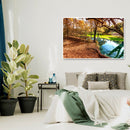 DIY Paper Jigsaw Puzzle Stream Landscape Picture Adults Children Room Decoration