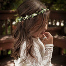 10m Imitation Willow Leaf Fabric Wreath Rattan Decoration L7X0