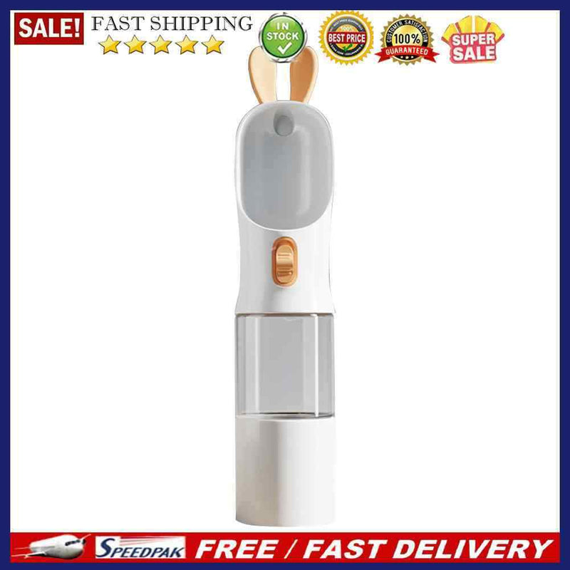 Portable Pet Dog Water Bottle Travel Outdoor Walking Cat Drinking Cup Dispens