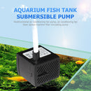 #A 350L/H 5W 4 LED Colorful Light Submersible Aquarium Water Pump for Pond Fount
