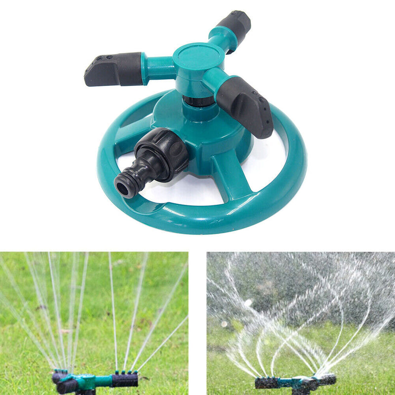 360 Degree Rotating Garden Sprinkler Automatic Watering Irrigation System T