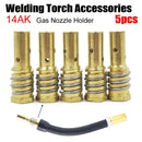Welder Accessory Gas Nozzle Holder Contact Tip Holder for 14AK Connecting Rods