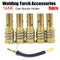 Welder Accessory Gas Nozzle Holder Contact Tip Holder for 14AK Connecting Rods