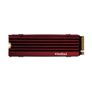 FinalCool IceSoul 08 M.2 NVME NGFF 2280 SSD Hard Disk Heat Sink (Red)