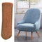 4pcs/set Pure Chair Feet Sock Thickened Table Leg Knitted Cover (Coffee)