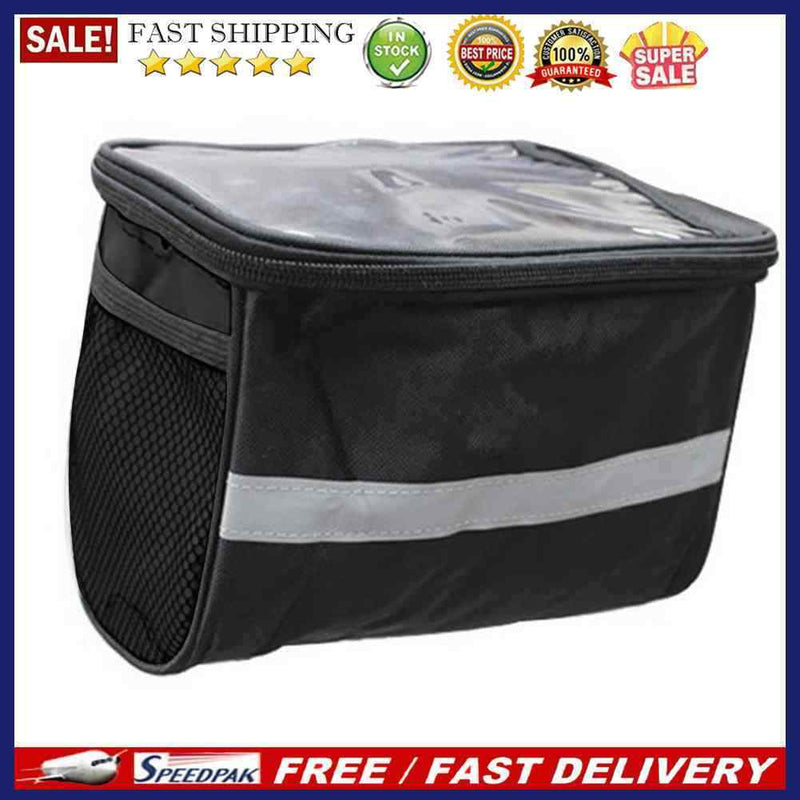 Mountain Bicycle Front Rack Hanging Bags Bike Handlebar Case Cycling Access