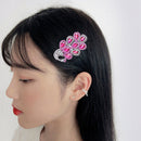 3pcs Peafowl DIY Full Drill Diamond Painting Hairpin Elegant Girls Hair Clips