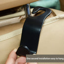 Car Seat Headrest Hook Plastic Hanger Holder Hook for Car Handbag Clothes Coa