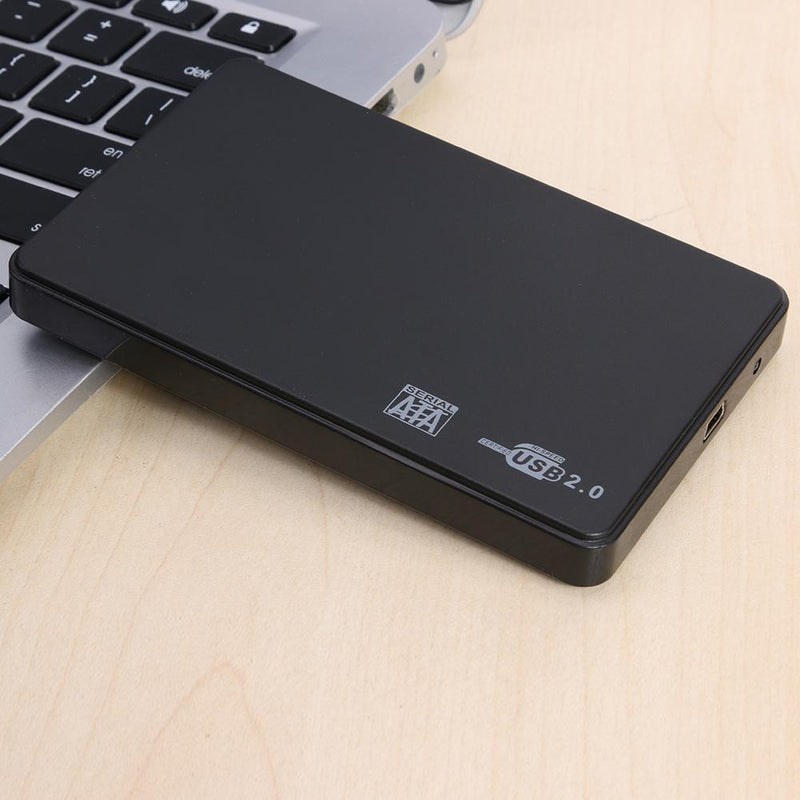 2.5 inch Hard Drive Box SATA USB2.0 HDD Case External Hard Disk Enclosure
