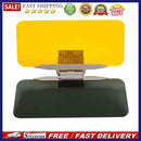 2 in 1 Car Sun Visor HD Anti Glare Dazzling Goggle Day Night Driving Mirror