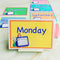 7Pcs Alphabet Number Flash Week Card Set Preschool Educational R6H6 L3H3 K6B7