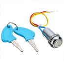 Motorcycle Moped Dolphin Ignition Key Switch Lock Electric N7D0 Lock Door C3X6