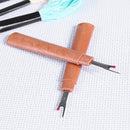 2pcs Plastic Handle Craft Thread Cutter Stitching Ripper Needle Sewing Tools