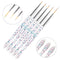 DIY Line Stripes Nail Art Brush Nail Drawing Pen Nail Liner Painting Pen