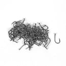 100pcs/box High Carbon Steel Fishhooks Barbed Hooks High Efficiency (4)