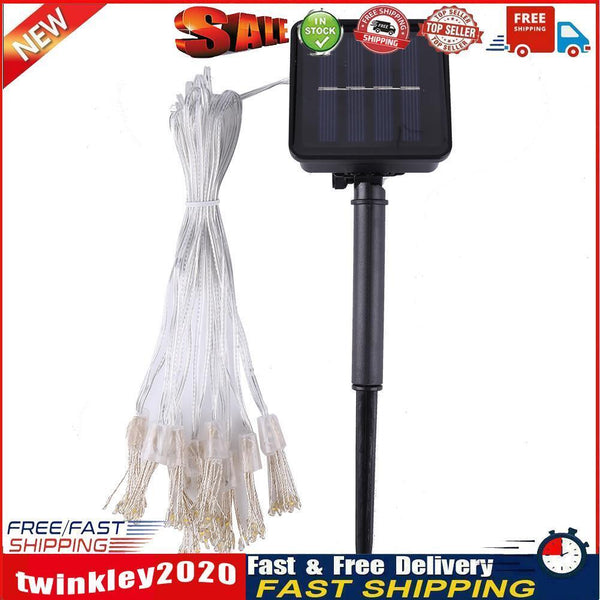 Dandelion Fireworks String Lamp Christmas Tree Home Decor (Solar 50LED) Newly