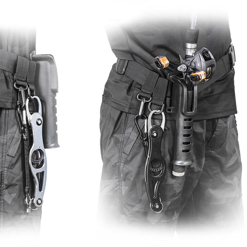 Fishing Rod Carry Strap Sling Portable Outdoor Adjustable Tackle Shoulder Belts