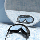Swimming Glasses Waterproof Anti-fog Adults Swim Diving Goggles (Black) Newly