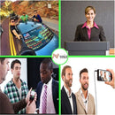 Clip On Lapel Microphones Lavalier Mic Handsfree For Phone PC Recording