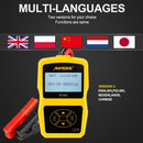 YouN Car Battery Testers,AUTOOL BT-360 DC 12V Vehicle Battery System Tester Car