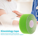 Elastic Cotton Self Adhesive Tape Sport Bandage Muscle Support Pad (Green) Newly