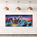 City Night Oil Paint By Numbers Kit DIY Acrylic Painting on Canvas (B1224)