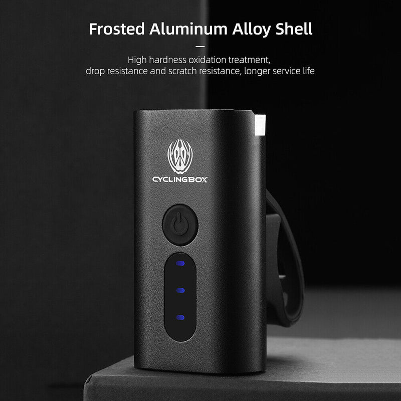 2xT6 LED Mountain Bike 600LM Headlights USB Rechargeable MTB Bike Accessories