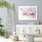 Orchid Flower Oil Paint By Numbers Kits Canvas DIY Picture Hand Painted Wall Art