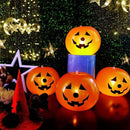 DIY Latex Balloon Led Light Up Pumpkin Balloons Halloween Party Decorations