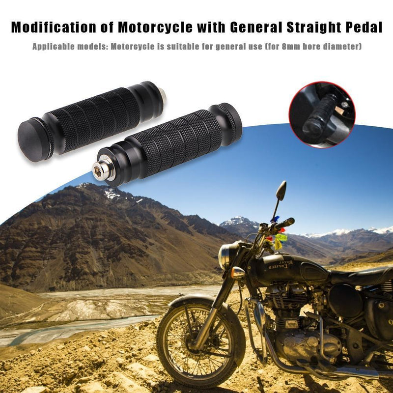 2pcs CNC Motorbike Rear Foot Rests Footpegs Footrests Motorcycle Accessories