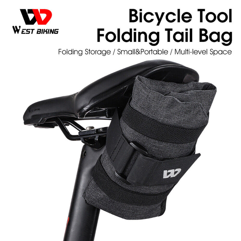 Bicycle Bag Portable Bicycle Under Seat Pack Scratch Resistant Cycling Equipment