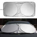 Windshield cover window sun protection front rear window folding sha