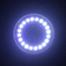 20 LED Solar Ground Lamp Waterproof Outdoor Garden Path Light (4cps White) Newly