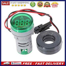 0-100A AC LED Digital Display Ampermeter Signal ?Current Indicator (Green)