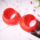 2pcs Car Audio Refit Speaker Ring Plastic Ultra-thin Waterproof Cover Protector