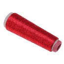 Glitter Stitch Yarn Sewing Thread Woven Embroidery Knitting Silk Line(Red)