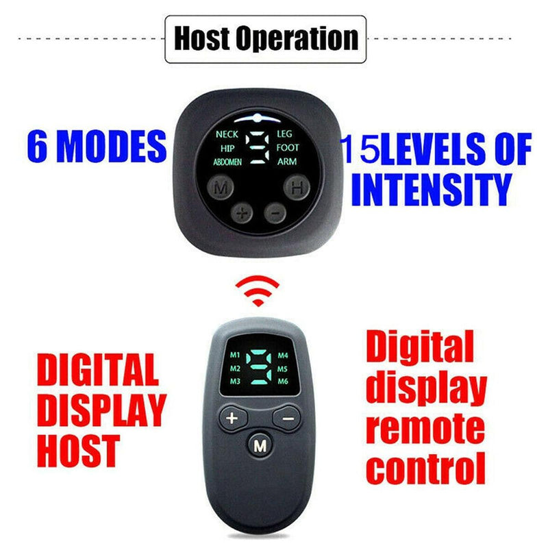 Blood Muscle Circulation Stimulator Mat 15-Level EMS Electric Foot Massager-Pad