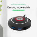 TEUCER Desktop Computer Case Power Supply Button Switch w/ 1.6m Extension Cable
