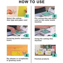 6PCS/lot Balloons Metal Cutting Dies Stencil Scrapbooking E6U4 Craft W4A6