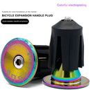 1 Pairs Bike Handlebar End Plugs MTB Cycling Aluminum Handle Bar Grips Cap Newly