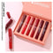 Waterproof Velvet Lipstick Pen Matte Lipstick Set Non-stick Cup Long Lasting