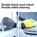 Car Kitchen Household Wash Washing Cleaning Glove Mit Coral Tool Cleaning E5U0