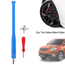Tire Valve Stem Puller Valve Core Tool Car Metal Tube Repair Installation Tool