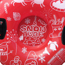 PVC Inflatable Skiing Ring Snow Sled Tube Circle Winter Outdoor Sports Toys