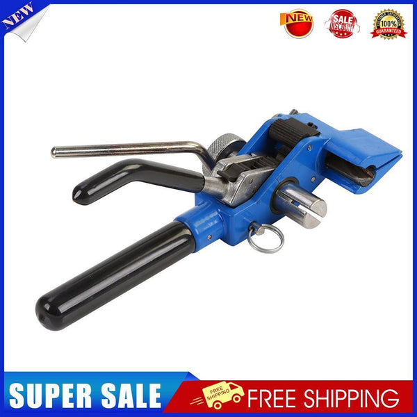 Stainless Steel Cable Tie Plier Fasten Tool w/ Adjustab Tension Tie Cutter